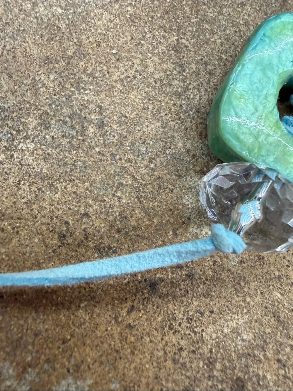Turquoise Green Shell Bead Necklace - Women's Jewelry